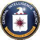 The official seal of the Central Intelligence Agency (CIA), featuring a bald eagle, a red starburst shield, and the words Central Intelligence Agency United States of America in a blue and gold circular border.