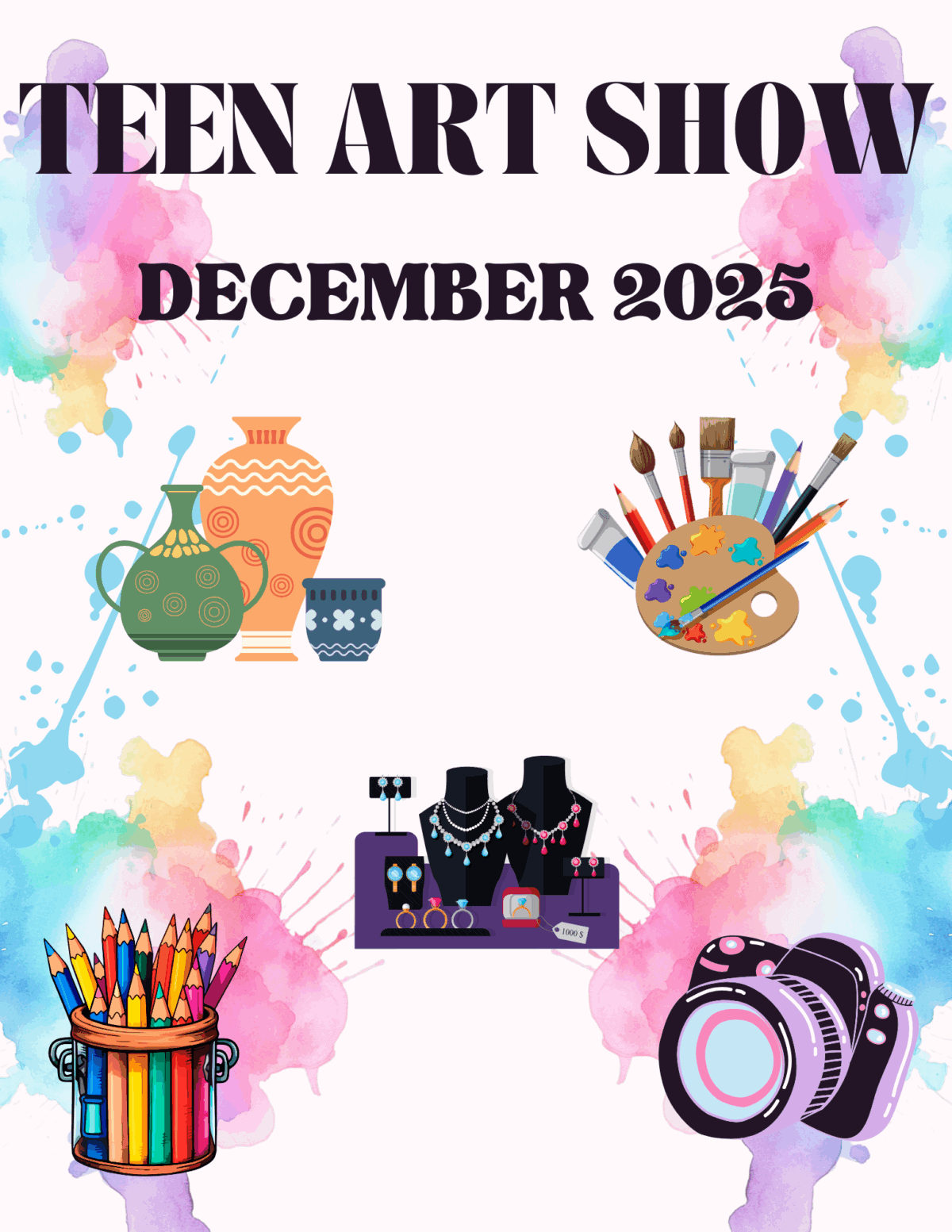 copy of colorful illustartive art competition facebook post (11 x 8.5 in) (real estate flyer)